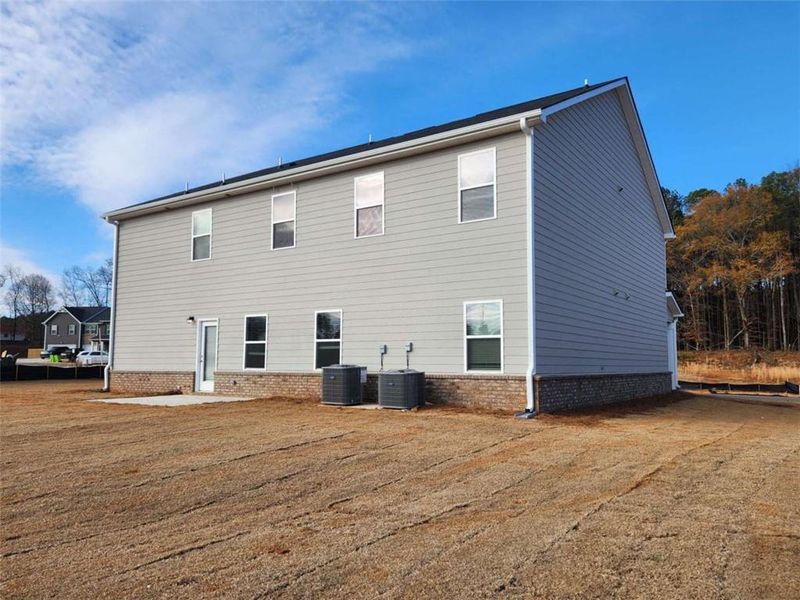 Exterior details and patio area of a home in Southern Hills, McDonough (Image 21).