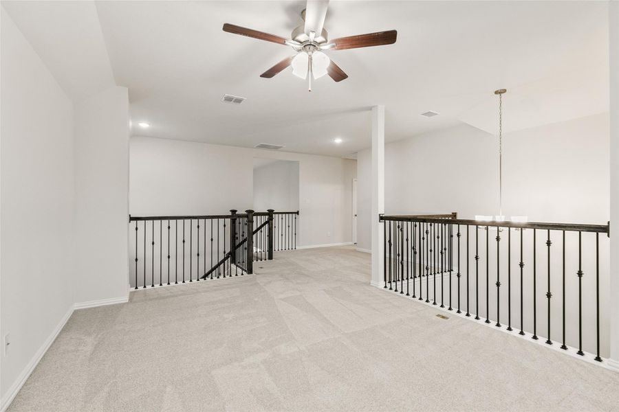 Spacious, unfurnished interior of a new home in Westland Ranch, League City (Image 23). Spacious, unfurnished interior of a new home in Westland Ranch, League City (Image 23).