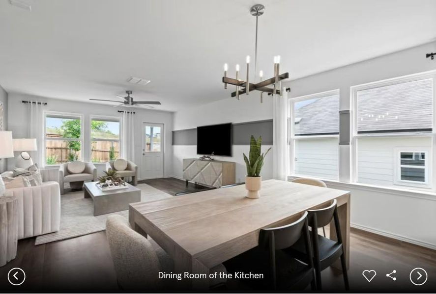 Interior photos- Photo of Pulte model home with same floor plan, not of actual home listed.