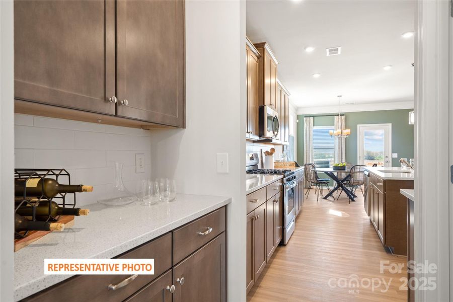 Furnished interior view inside a new home in Green Acres, Concord (Image 8).