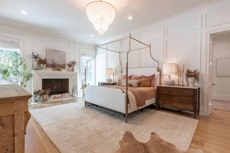 Furnished interior view inside a new home in , Canton (Image 17).