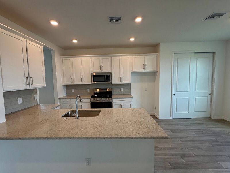 Representative furnished interior of a home built from the Juno by William Ryan Homes in The Sanctuary – Resort Collection, Punta Gorda (Image 8).