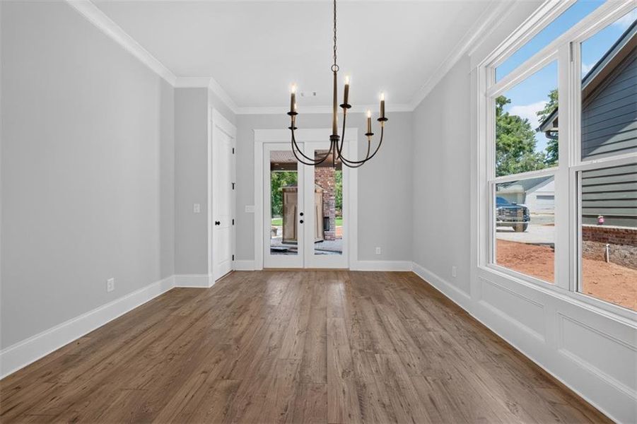 Spacious, unfurnished interior of a new home in , Flowery Branch (Image 61).