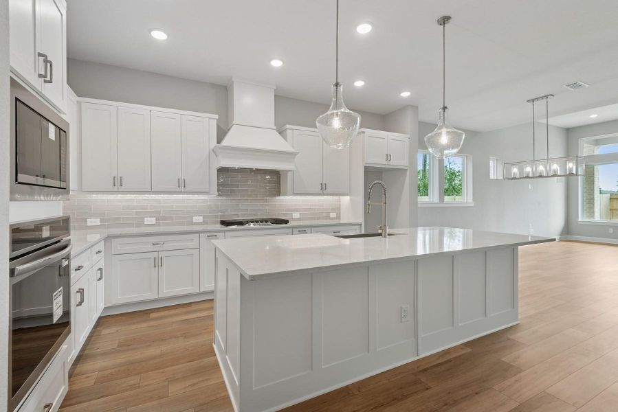 Furnished interior view inside a new home in ARTAVIA 45' Homesites, Conroe (Image 11).