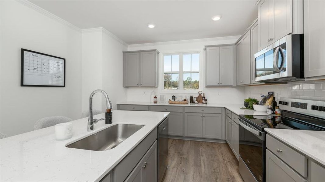 Furnished interior view inside a new home in Mableton Station, Mableton (Image 18).