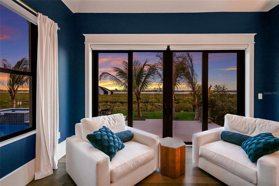 Furnished interior view inside a new home in , Palmetto (Image 9).