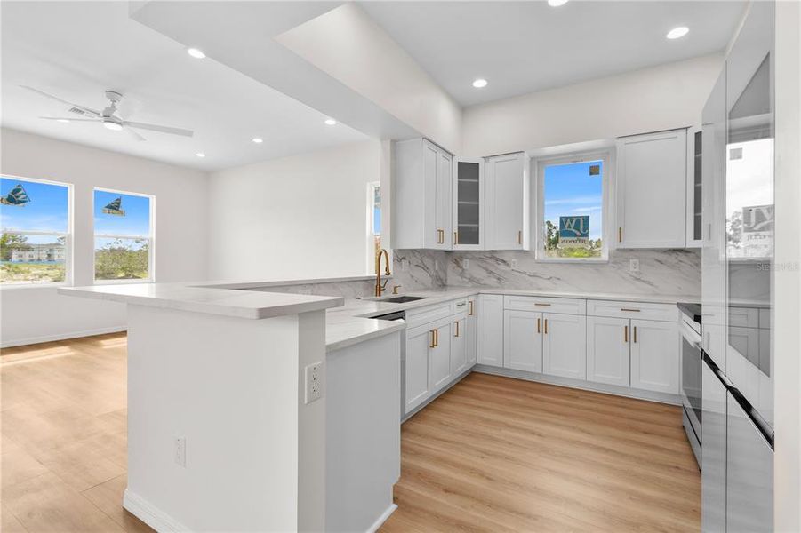 Furnished interior view inside a new home in , St. Petersburg (Image 6).