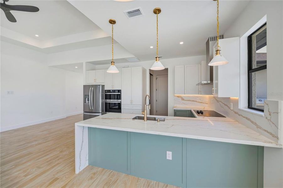 Furnished interior view inside a new home in , Placida (Image 12).