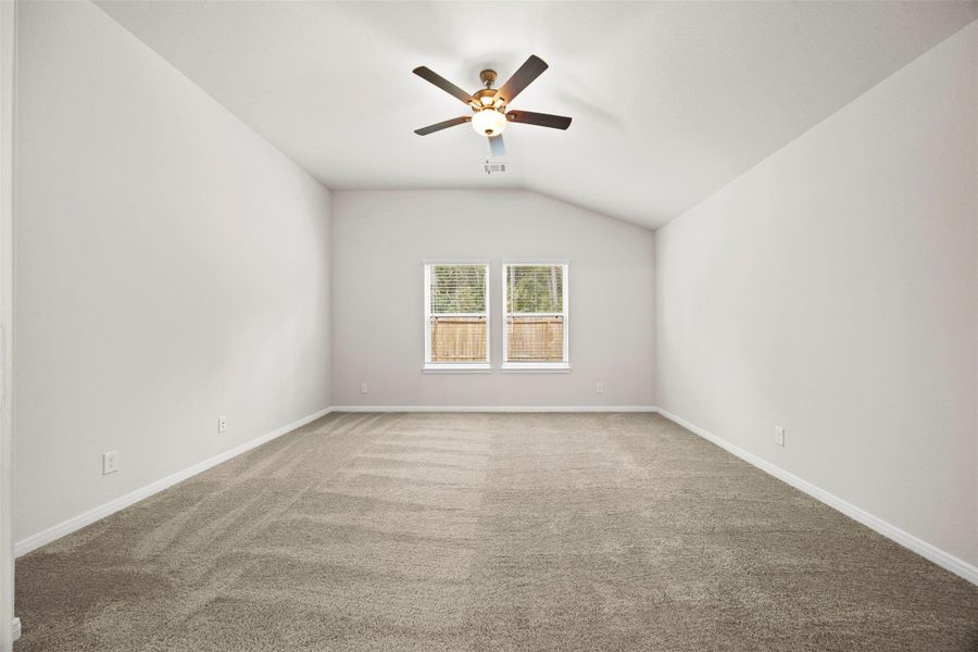 Spacious, unfurnished interior of a new home in Enclave at Dobbin, Magnolia (Image 27). Spacious, unfurnished interior of a new home in Enclave at Dobbin, Magnolia (Image 27).