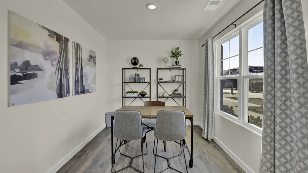 Furnished interior view inside a new home in Timber Creek, Rossville (Image 5).