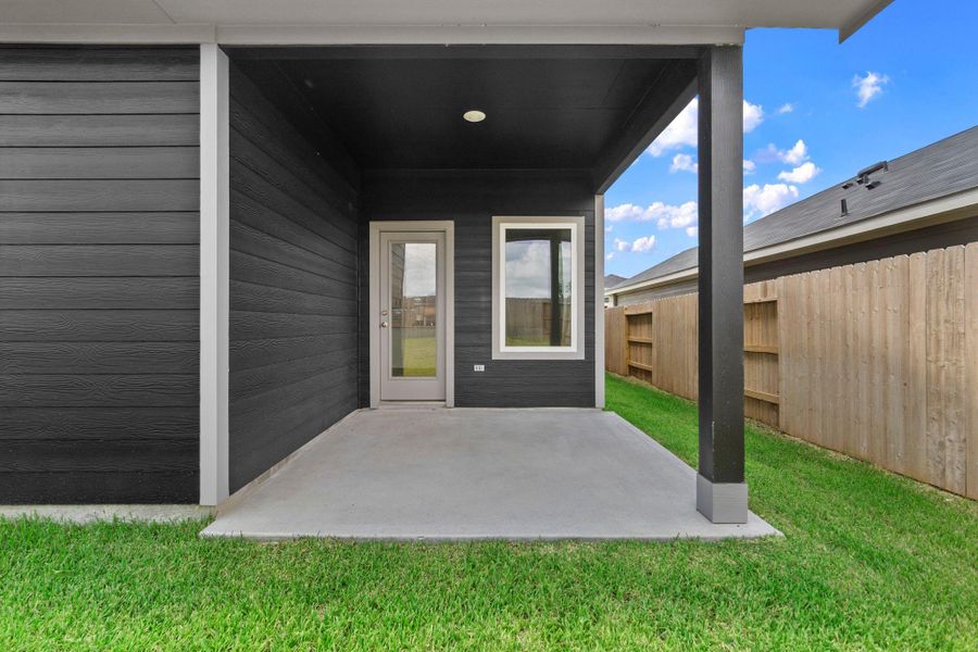 Exterior details and patio area of a home in Maple Woods, Hockley (Image 19). Exterior details and patio area of a home in Maple Woods, Hockley (Image 19).