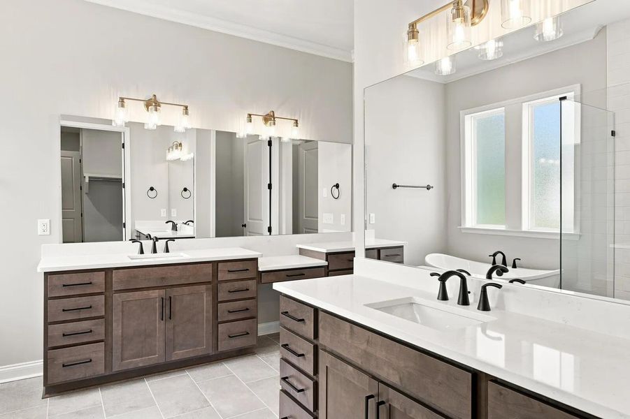 Monroe B Primary bath Monroe B Primary bath