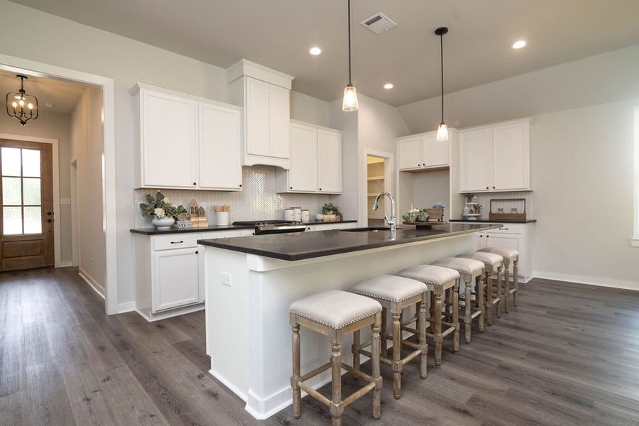 Representative furnished interior of a home built from the The Laurel by Avonley Homes in Greens Prairie Reserve, College Station (Image 10).