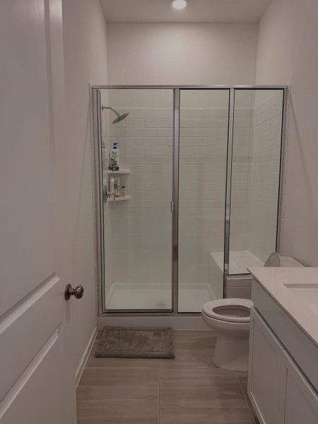 Furnished interior view inside a new home in Anniston: Richmond Collection, Katy (Image 8). Furnished interior view inside a new home in Anniston: Richmond Collection, Katy (Image 8).