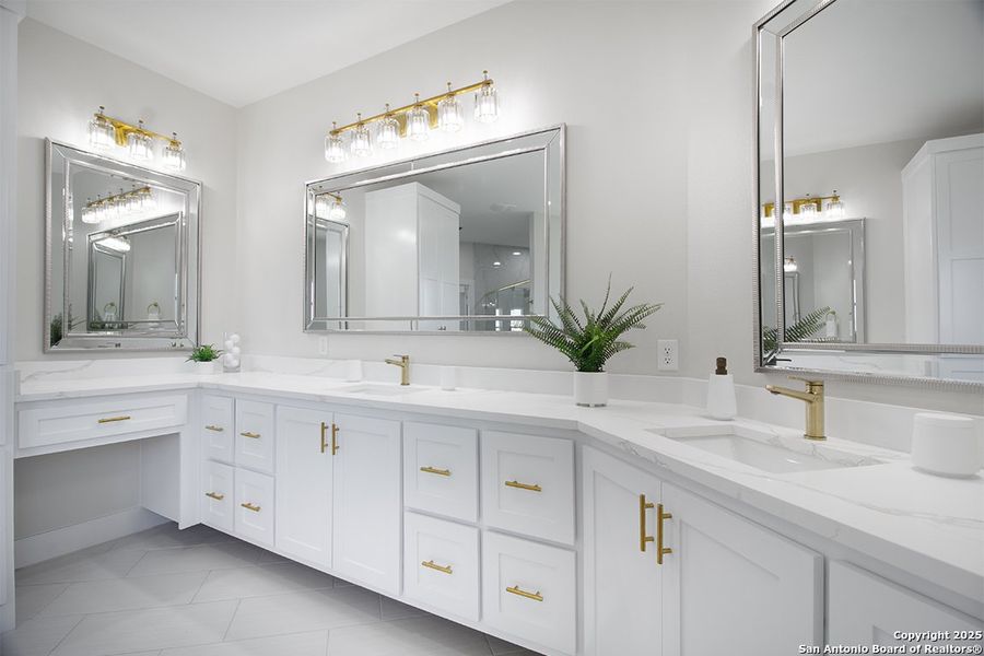 Furnished interior view inside a new home in , Corpus Christi (Image 11).