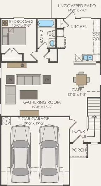 Pulte Homes, Coolidge floor plan Pulte Homes, Coolidge floor plan