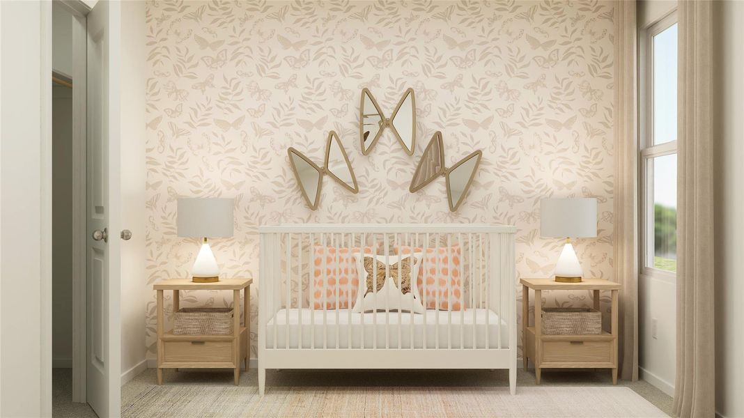 Furnished interior view inside a new home in Synova, Crosby (Image 12).