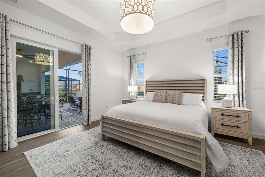 Furnished interior view inside a new home in , Punta Gorda (Image 33).