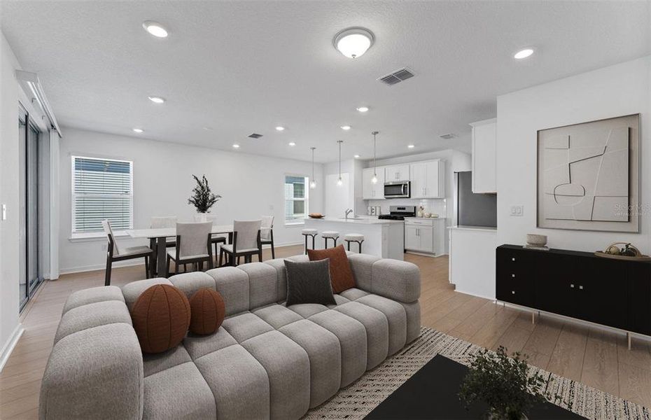 Furnished interior view inside a new home in , Parrish (Image 10). Furnished interior view inside a new home in , Parrish (Image 10).