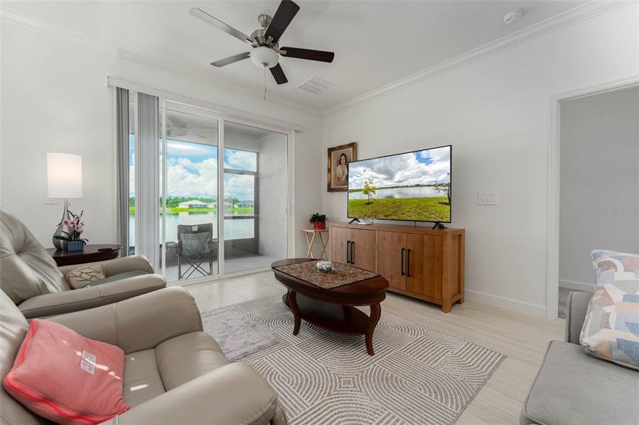 Furnished interior view inside a new home in Prosperity Lakes Active Adult, Parrish (Image 35).