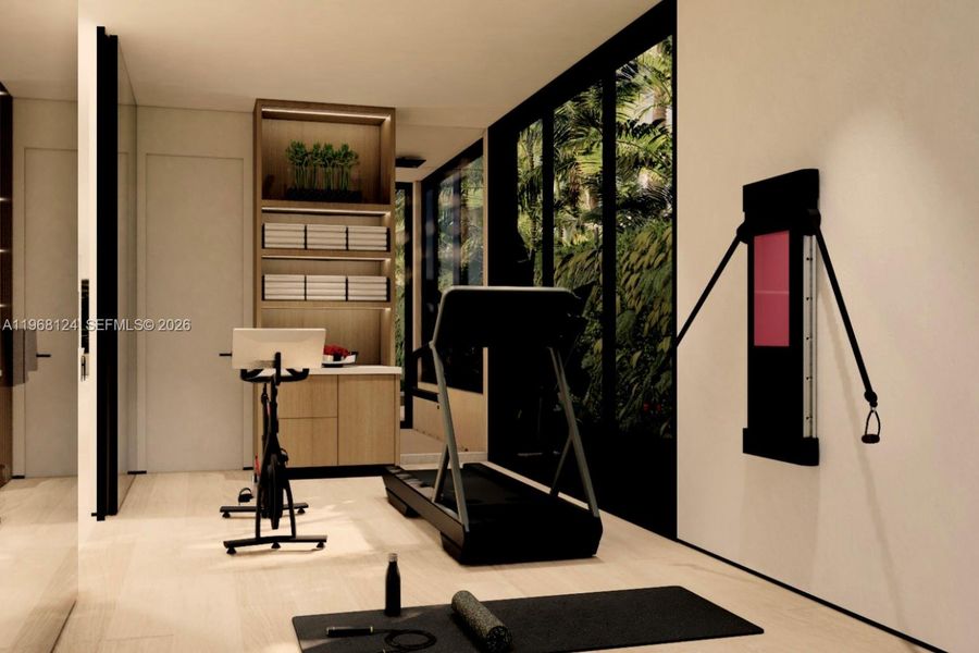 Furnished interior view inside a new home in , Surfside (Image 6). Furnished interior view inside a new home in , Surfside (Image 6).