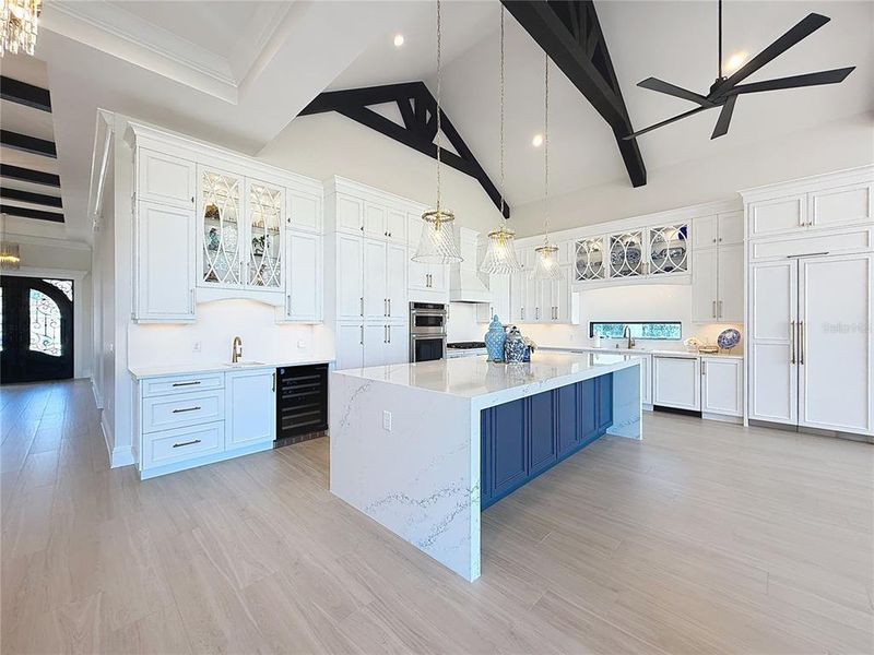 Furnished interior view inside a new home in , Reunion (Image 12).