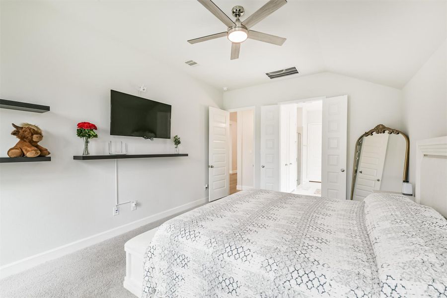 Furnished interior view inside a new home in Escondido, Magnolia (Image 29).