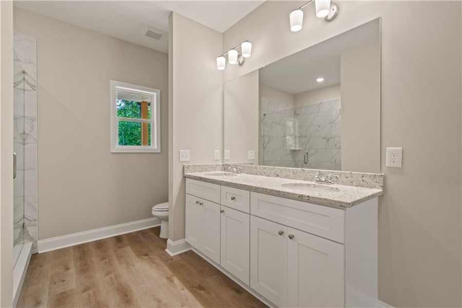 Furnished interior view inside a new home in , Dawsonville (Image 5).