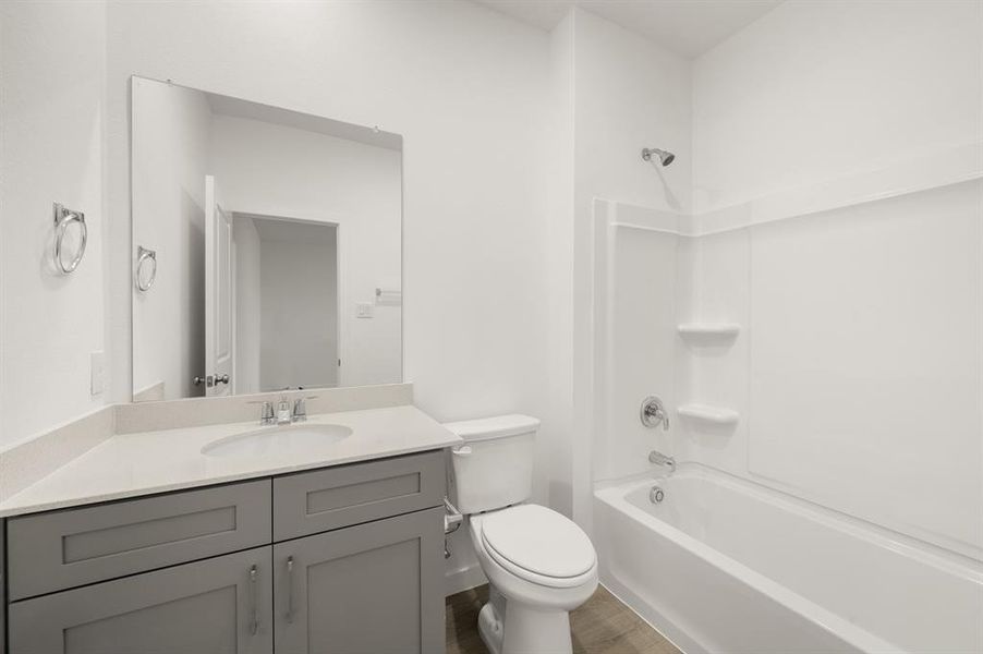 Furnished interior view inside a new home in The Pointe at Capp Smith Lake, Watauga (Image 5).