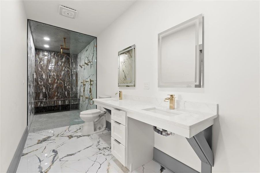 Furnished interior view inside a new home in , Decatur (Image 38).