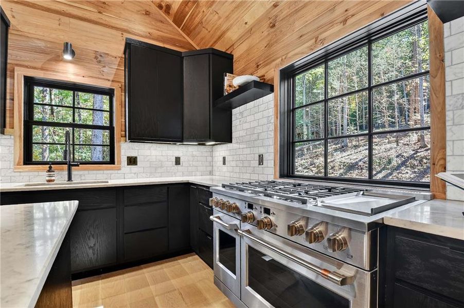 Furnished interior view inside a new home in , Blue Ridge (Image 5). Furnished interior view inside a new home in , Blue Ridge (Image 5).