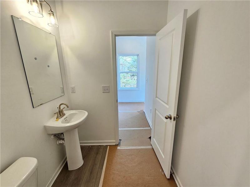 Furnished interior view inside a new home in The Estates at Casteel, Bethlehem (Image 8).