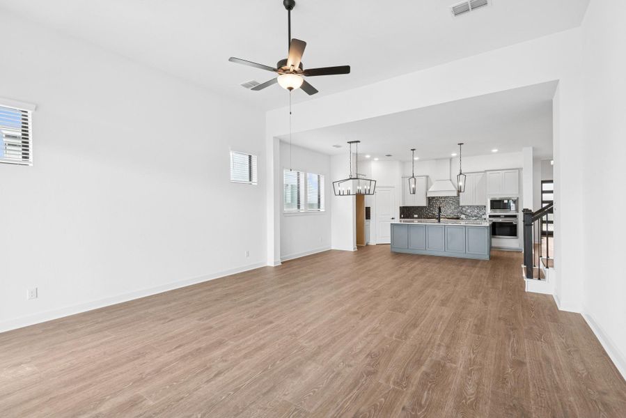 Spacious, unfurnished interior of a new home in Pomona 45' Homesites, Manvel (Image 17).