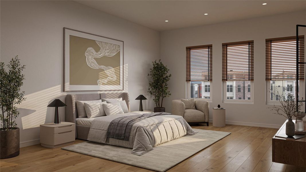 Furnished interior view inside a new home in , Houston (Image 5). Furnished interior view inside a new home in , Houston (Image 5).