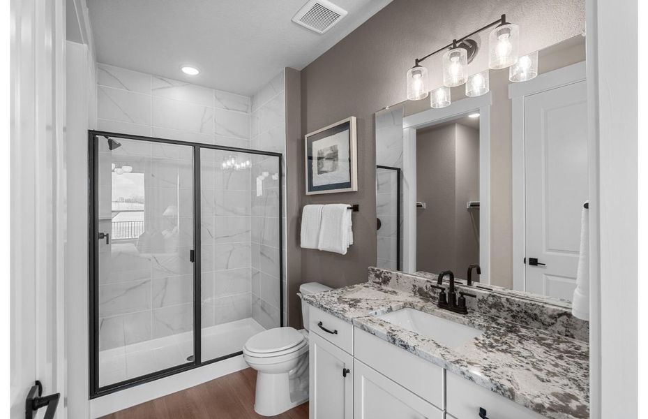 Furnished interior view inside a new home in Del Webb New Braunfels at Veramendi, New Braunfels (Image 3).