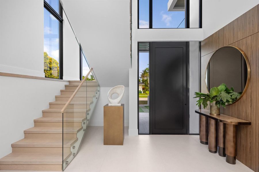 Furnished interior view inside a new home in , Boca Raton (Image 49).