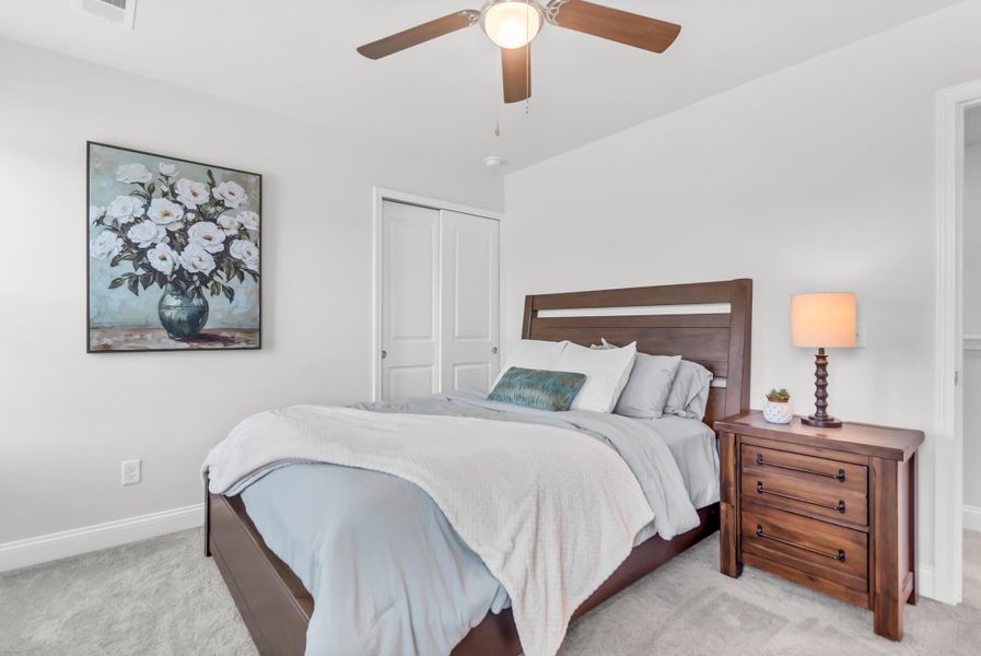 Furnished interior view inside a new home in Sea Island Preserve, Johns Island (Image 37).
