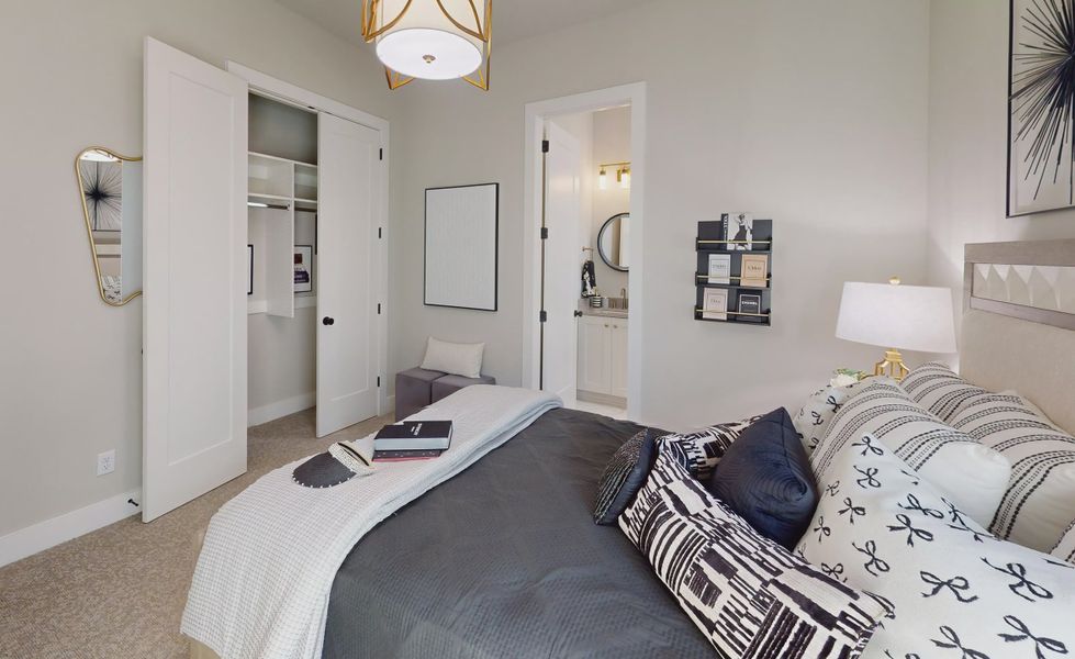 Furnished interior view inside a new home in Waterset, Apollo Beach (Image 53).