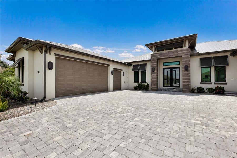 Front exterior of a new home in , Palmetto, FL, highlighting curb appeal (Image 23).