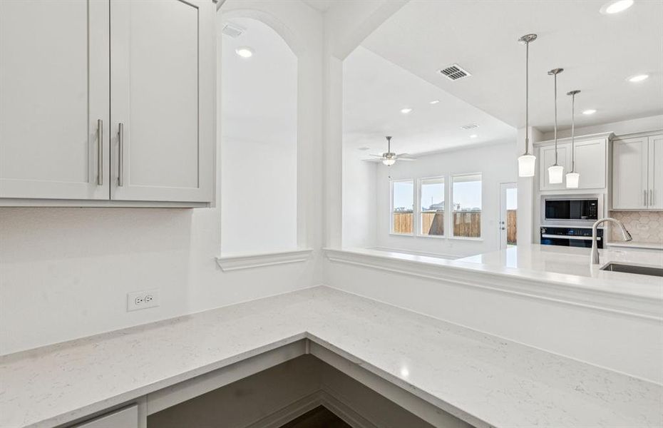 Pulte Planning Center off kitchen Pulte Planning Center off kitchen