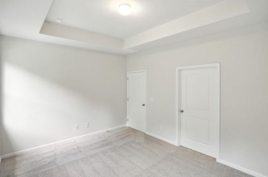 Representative unfurnished interior of a home built from the Orchard by Piedmont Residential in Villages at Cedar Hill, Dallas (Image 59).
