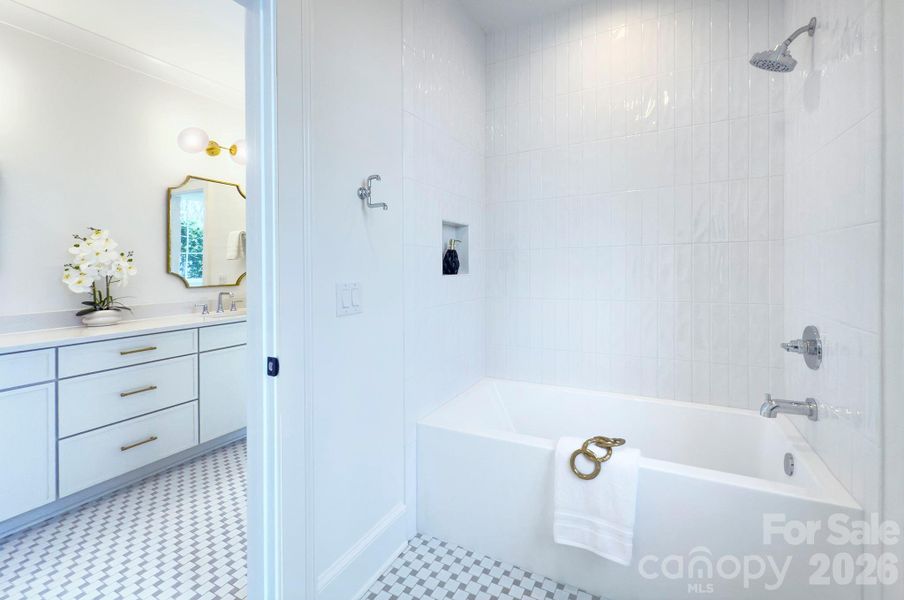 Jack and Jill bathroom