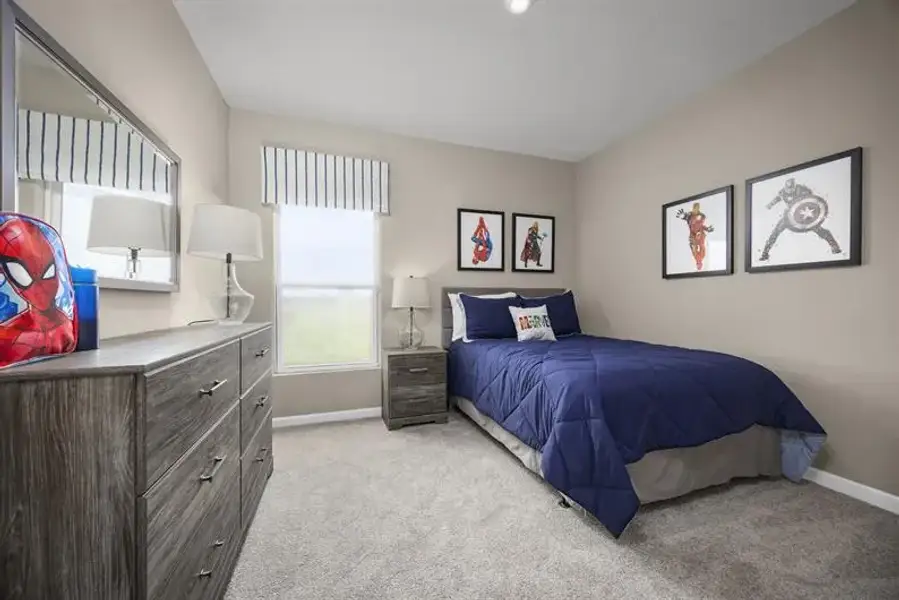Furnished interior view inside a new home in Touchstone, Lakeland (Image 11).