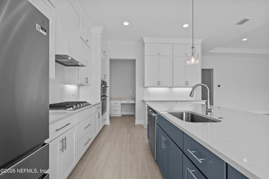 Furnished interior view inside a new home in SilverLeaf, St. Augustine (Image 7).