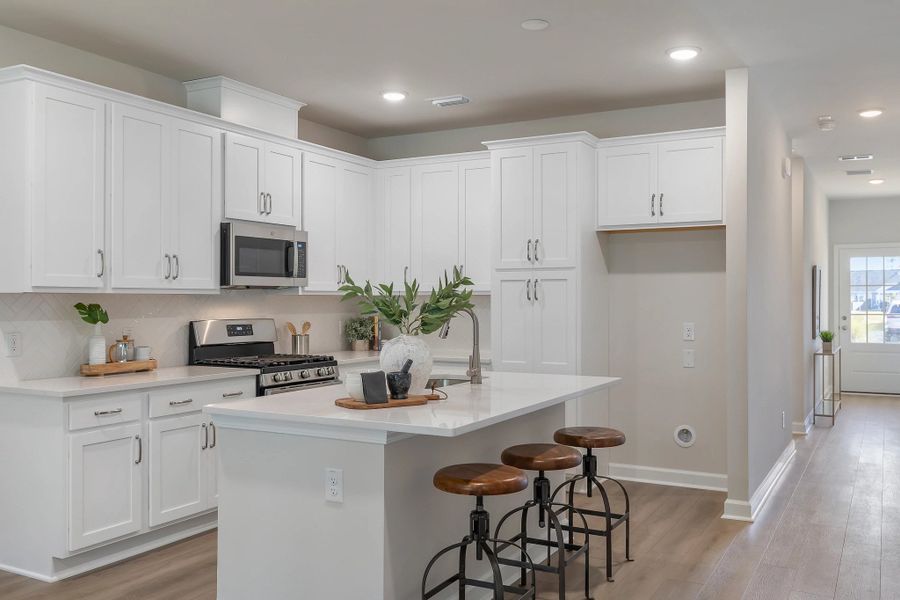 Furnished interior view inside a new home in Hammock Walk at Nexton, Summerville (Image 6).
