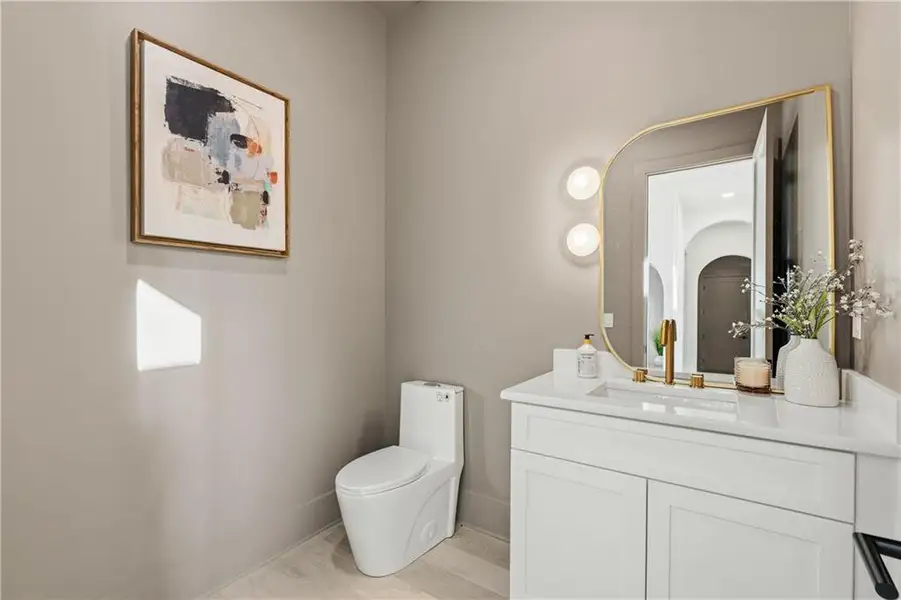 Furnished interior view inside a new home in , Lawrenceville (Image 11).