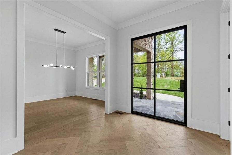 Spacious, unfurnished interior of a new home in , Buford (Image 29).