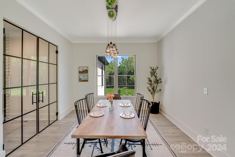 Furnished interior view inside a new home in , Charlotte (Image 25).