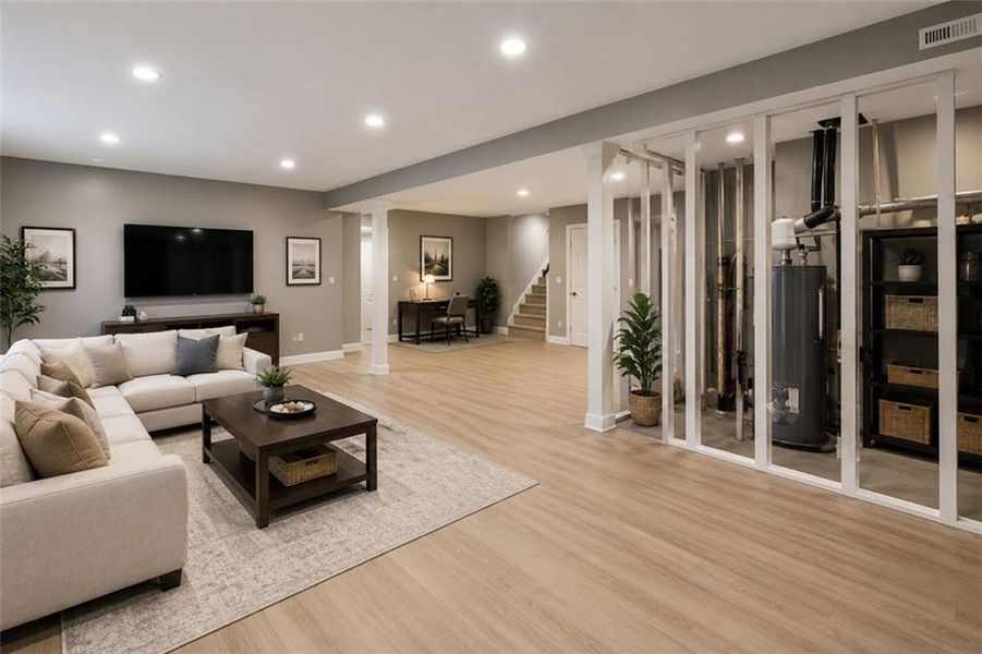 Furnished interior view inside a new home in , Ellenwood (Image 6).