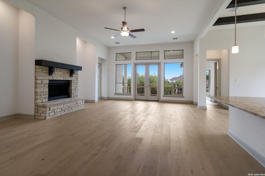Spacious, unfurnished interior of a new home in Johnson Ranch, Bulverde (Image 28). Spacious, unfurnished interior of a new home in Johnson Ranch, Bulverde (Image 28).